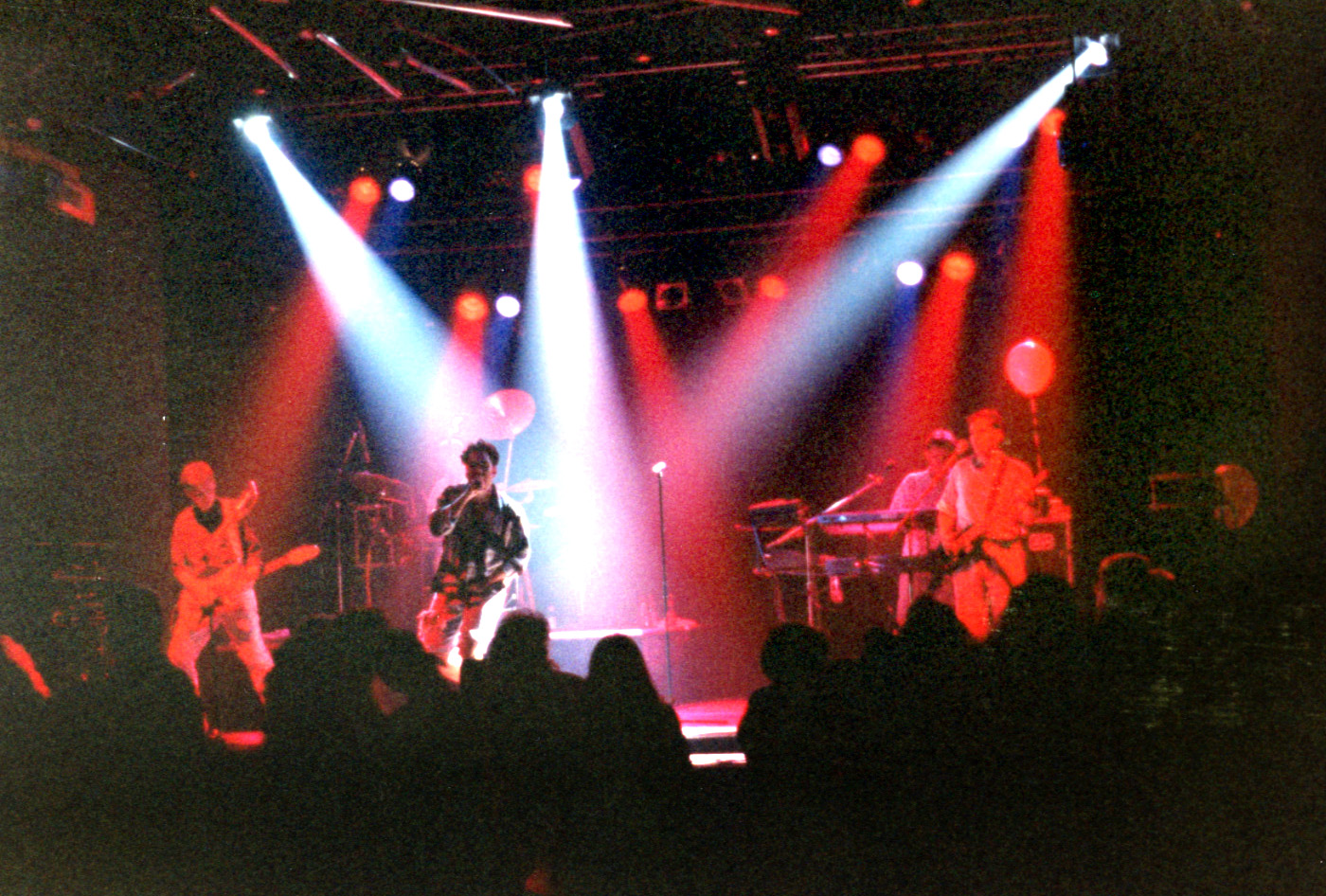 band on stage